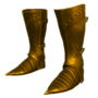 Golden Plate Boots