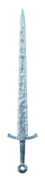 Frostlight Crystal Sword